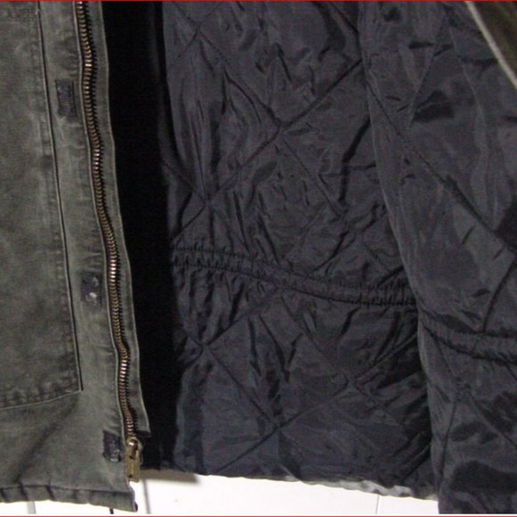 Vtg Carhartt Denim Corduroy Quilted Jacket Sz 3XL - Picture 3 of 8